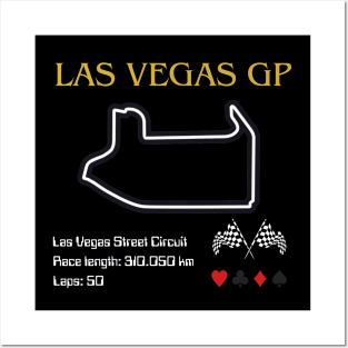 Las Vegas Grand Prix, Formula 1, USA, Nevada Posters and Art